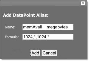 Data Point Alias Dialog