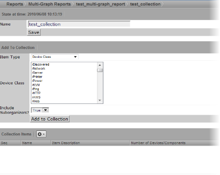 Multi-Graph Report Collection