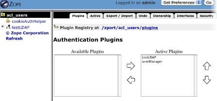 Authentication Plugins